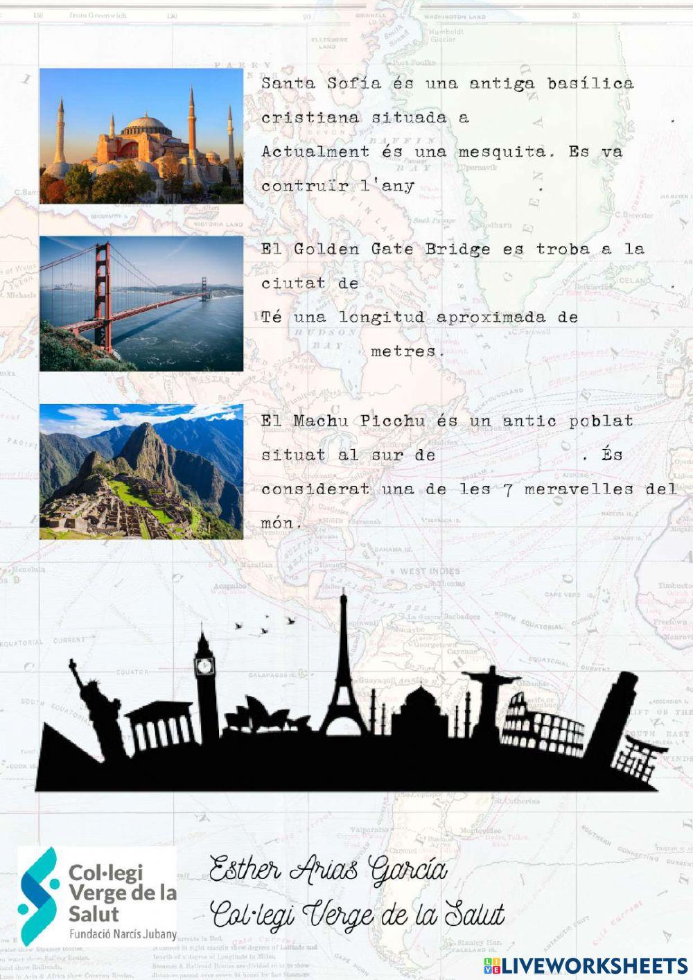 Busquem informació a Internet - monuments