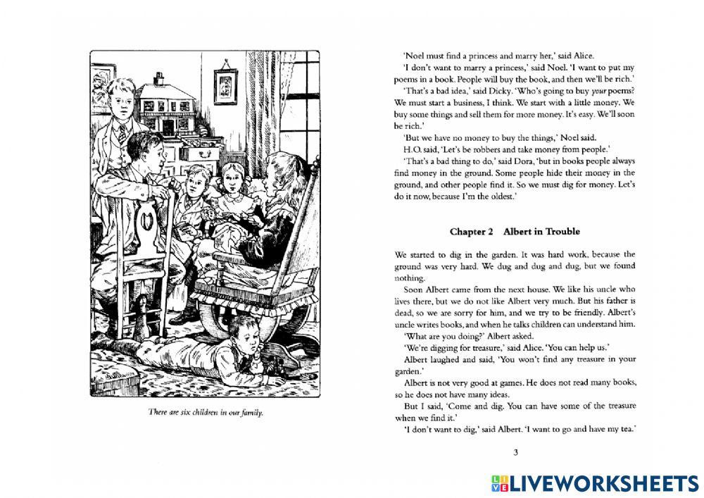 The story of treasure seekers