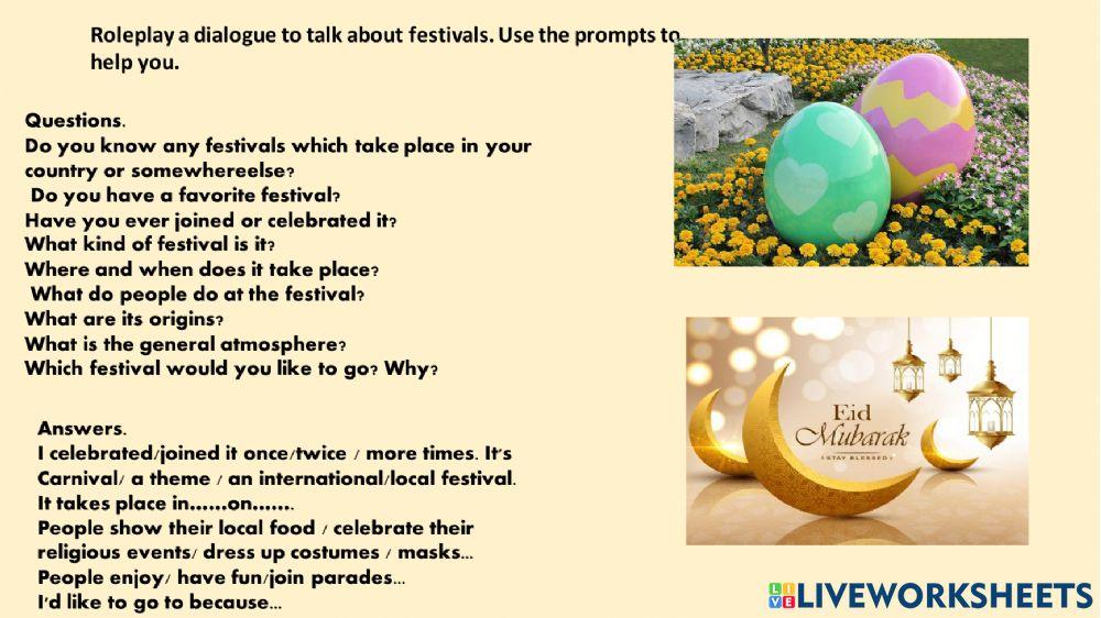 festivals