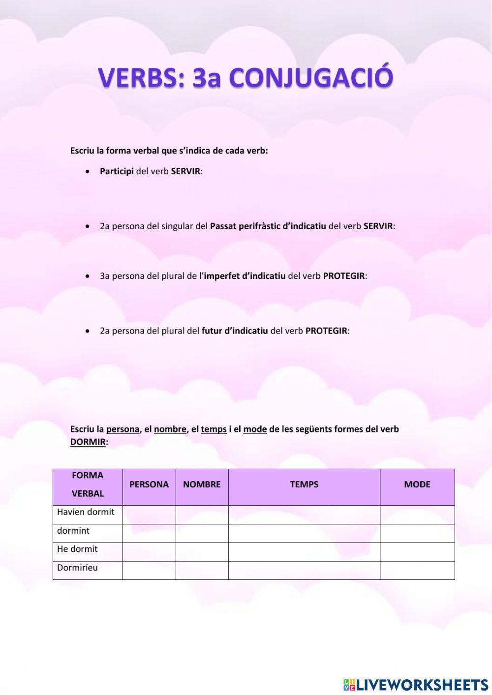 Verbs Verbs