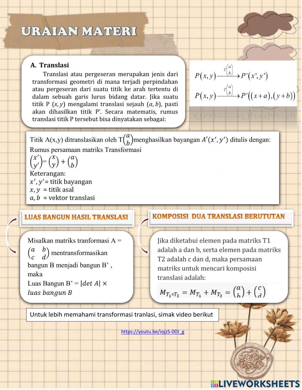 Transformasi Geometri