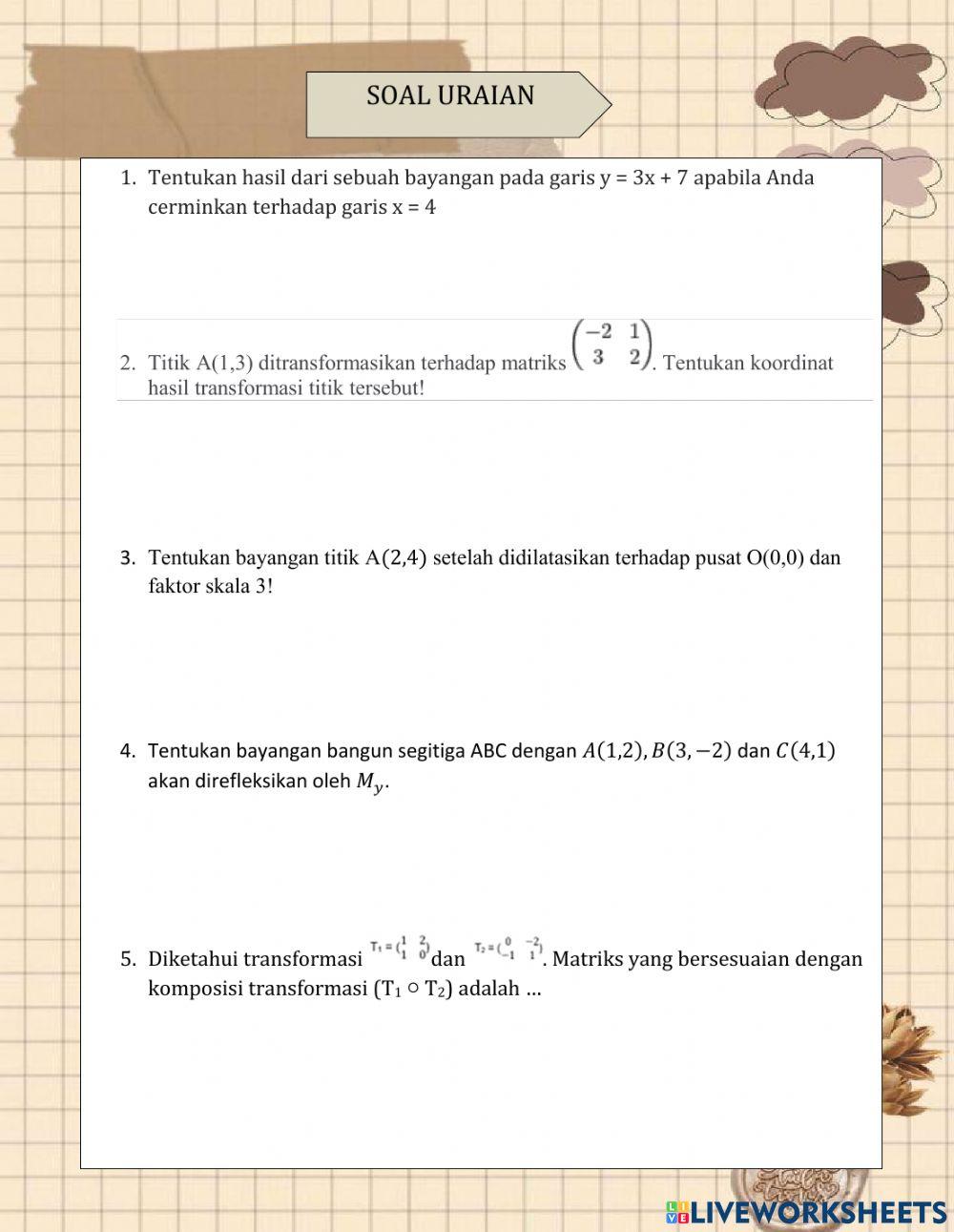 Transformasi Geometri
