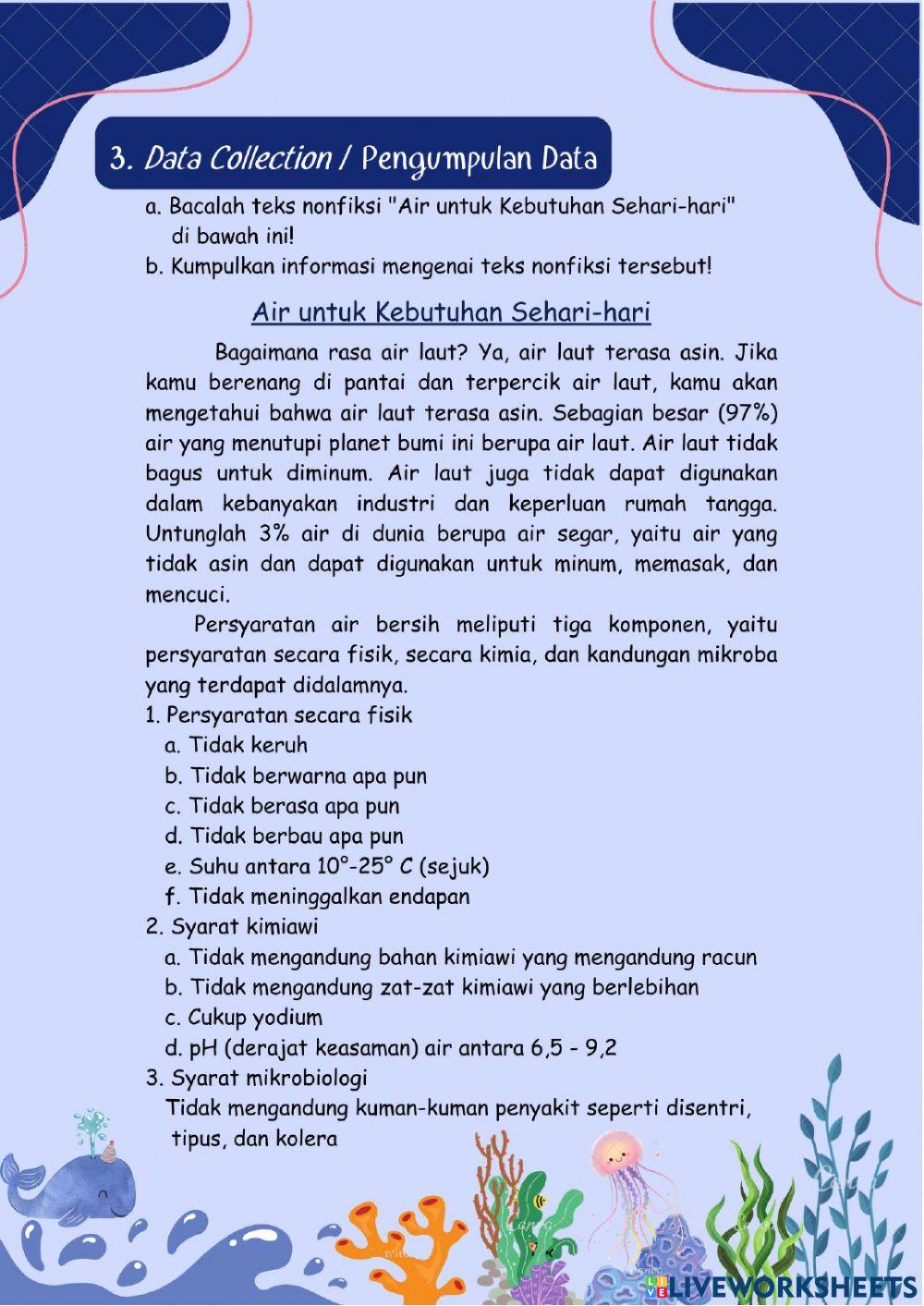 LKPD Tematik Terpadu Kelas 5 Tema 8 Subtema 3 Pb 1