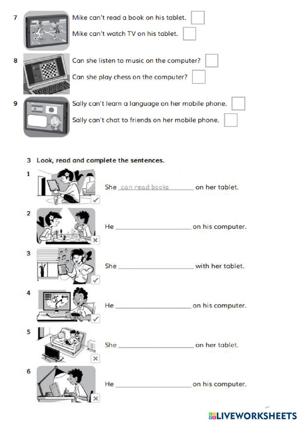 KIDS CAN 3 UNIT Free Interactive Worksheets 6999019