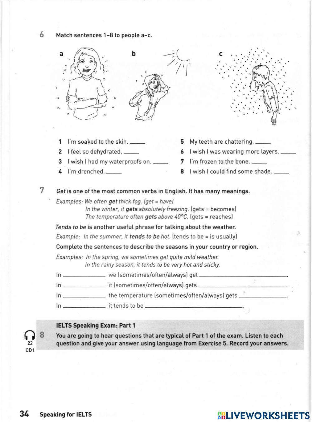 Ielts speaking unit 4