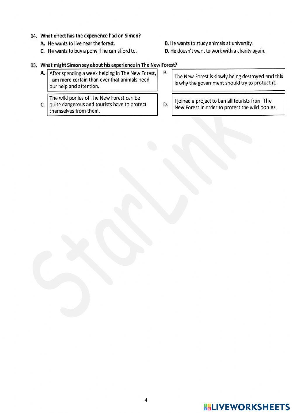 Foreign Teacher-S6-WEEK 1-LESSON 1-PRESENTATION & PET SPEAKING PRACTICE