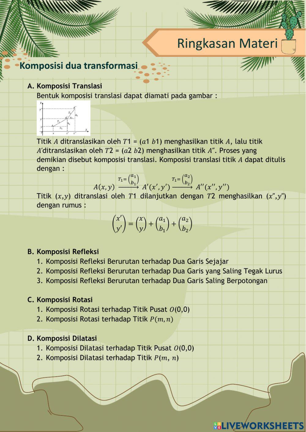Transformasi geometri