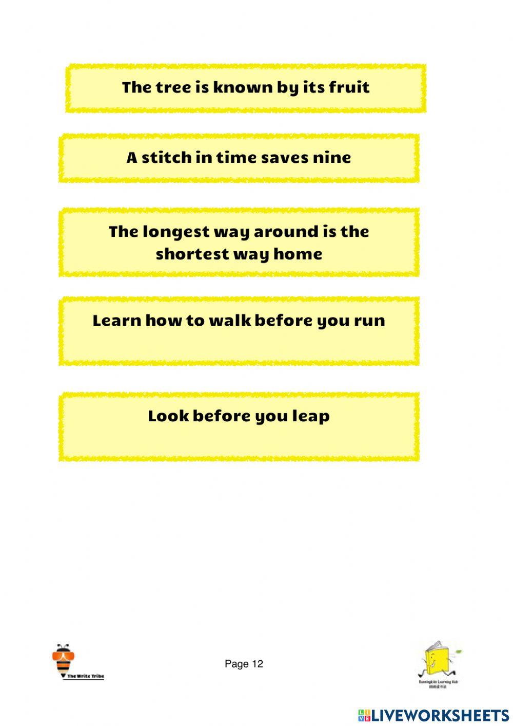 P1-2 day 1 proverbs part 2