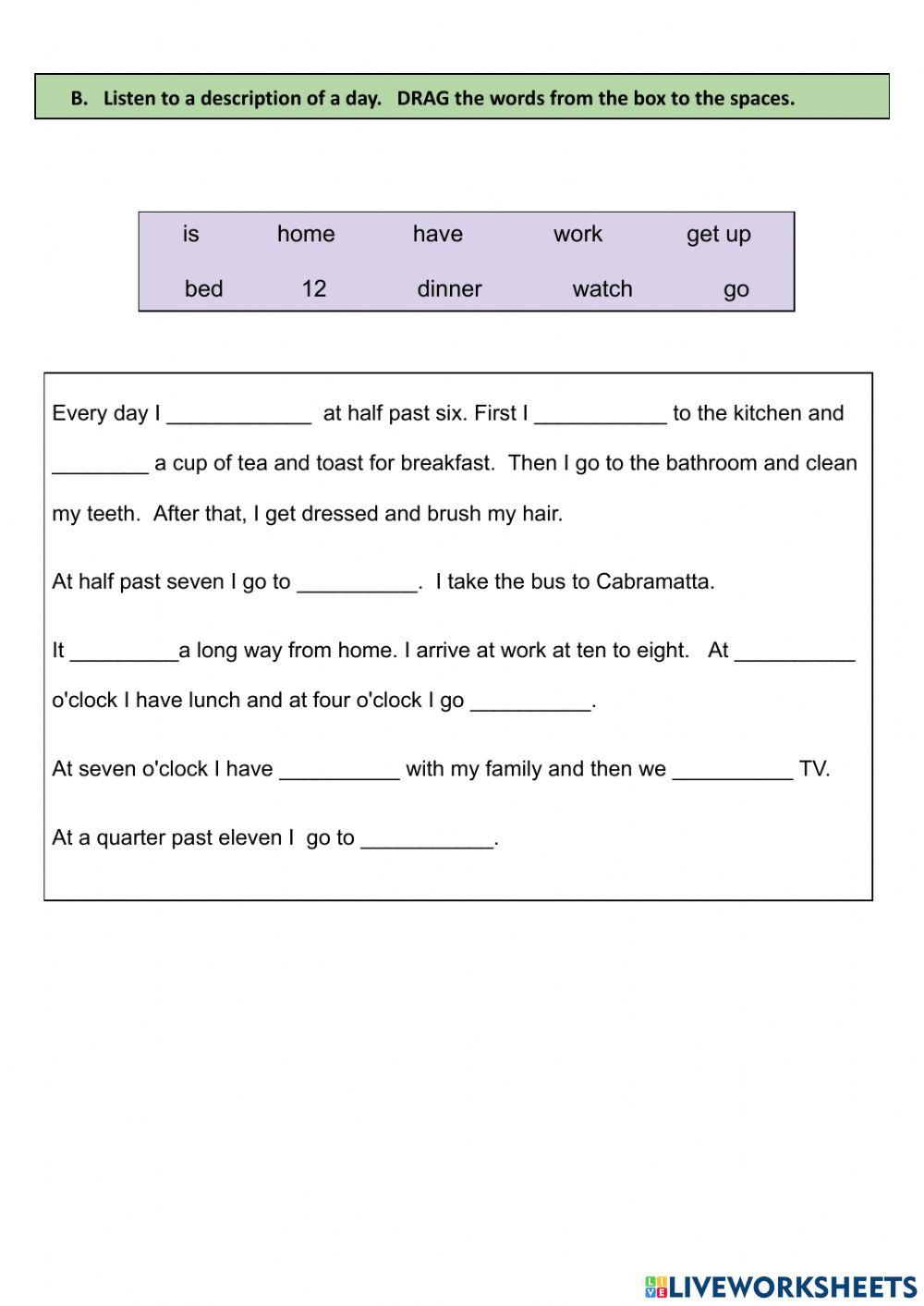 (AD)  OBSERVATION 3 - LISTENING SECTION - 7th GRADE - I SEMESTER