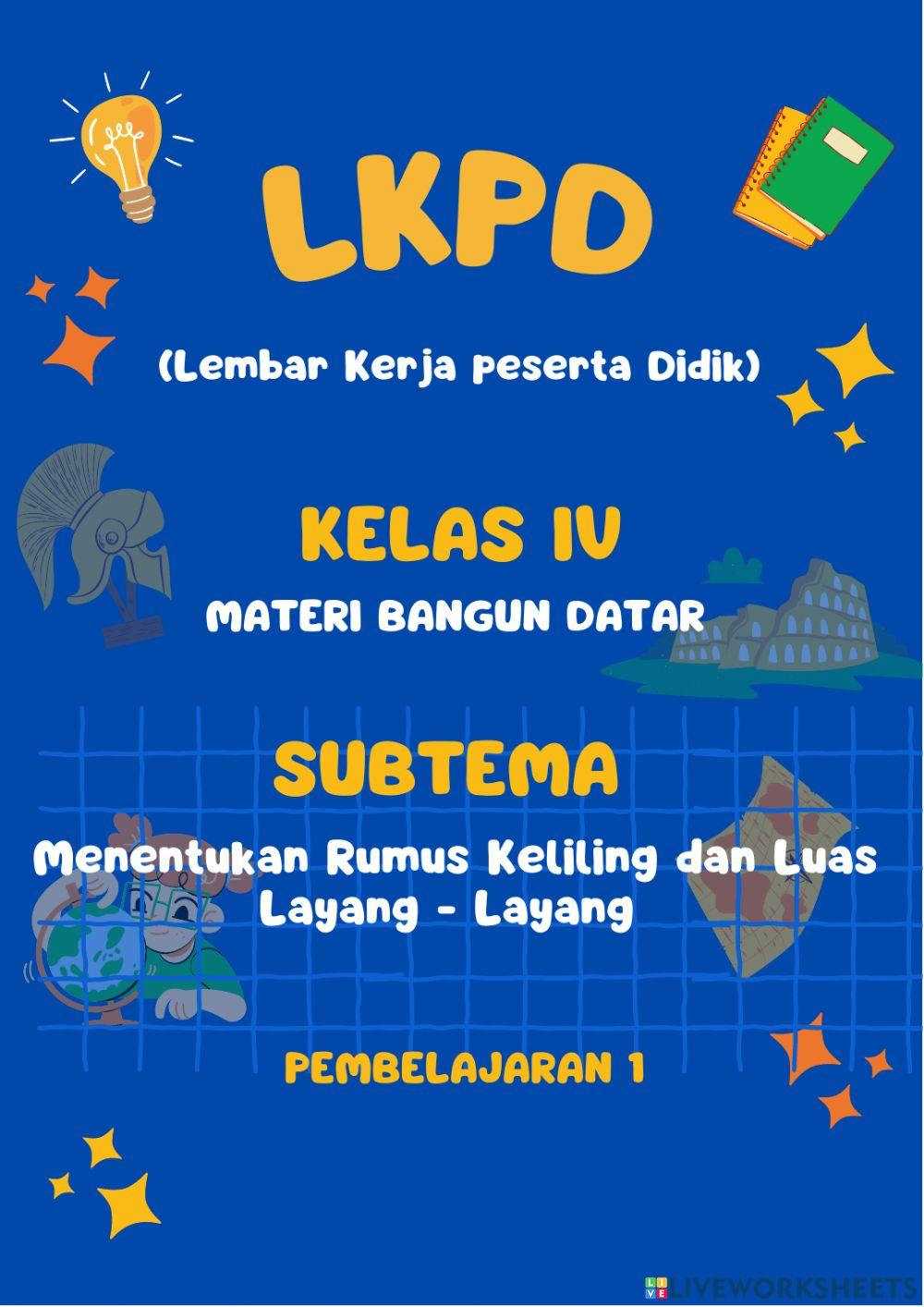 LKPD Matematika Bangun Datar