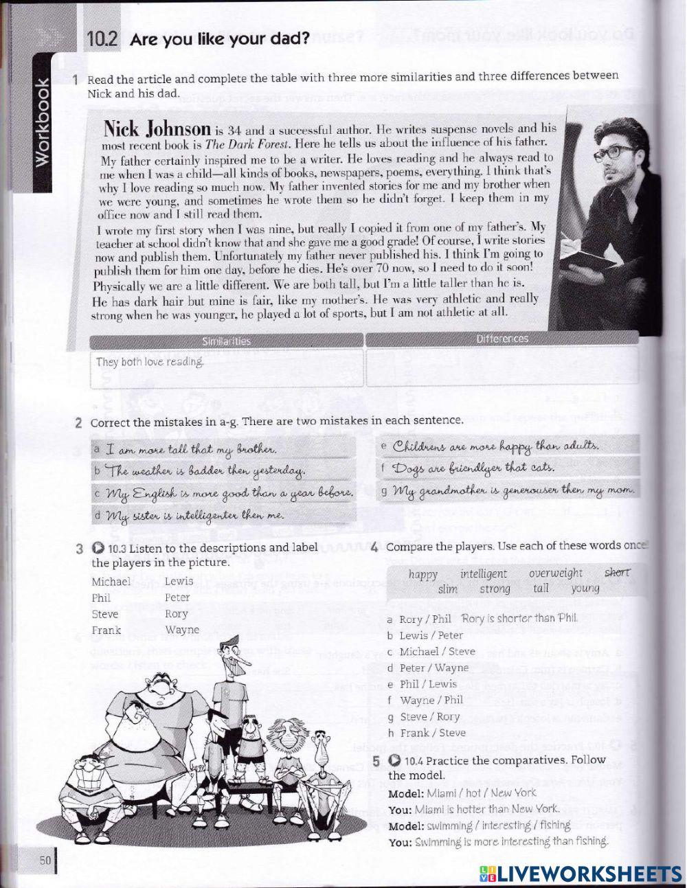 Unit 10 workbook  english id