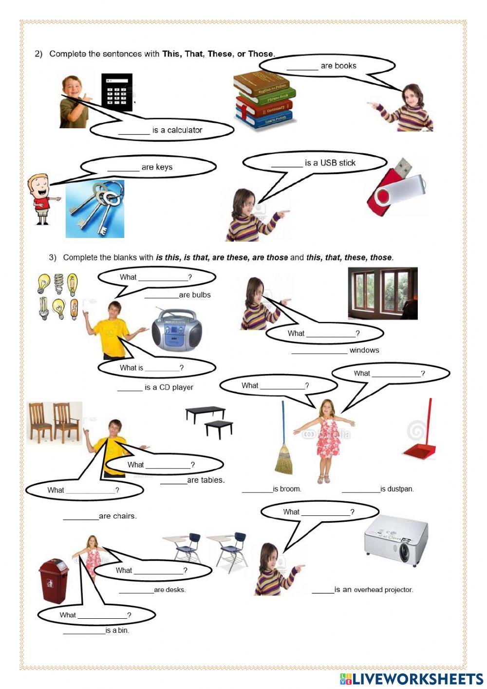 This That These Those