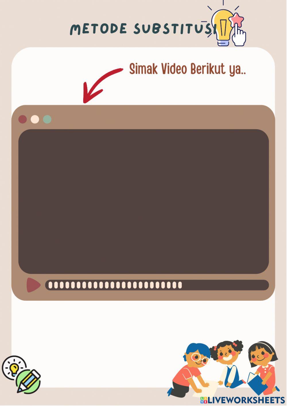 LKPD Metode Subtitusi pada SPLTV