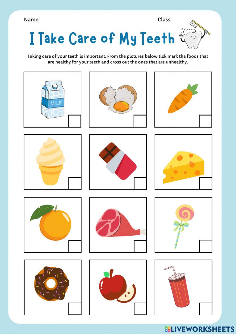 I Take Care of My Teeth