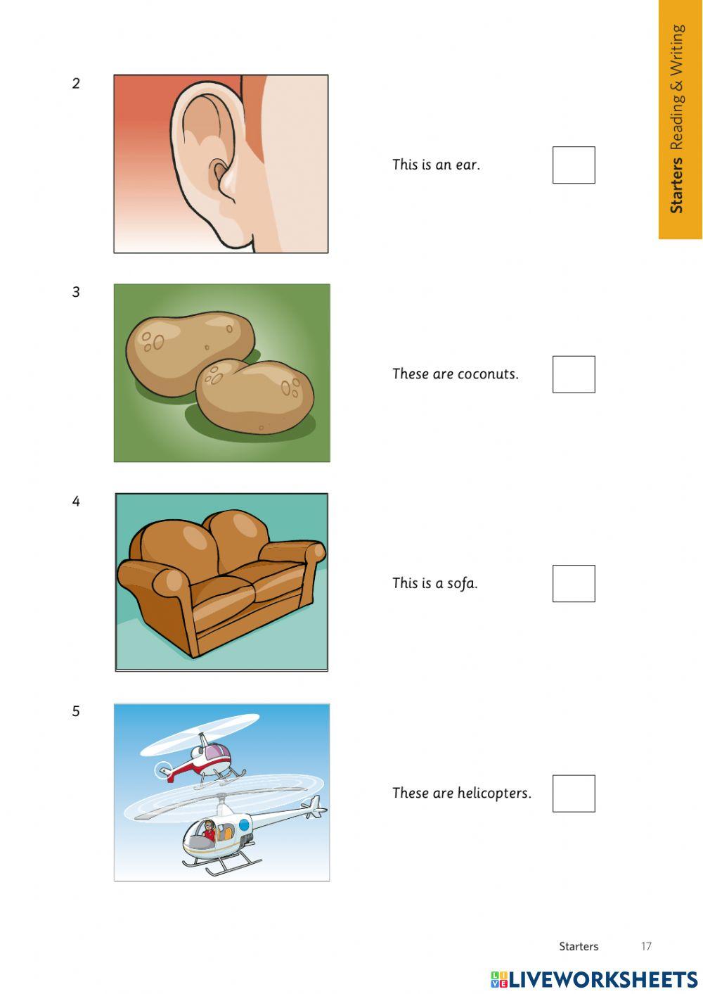 Cambridge Test 2 - Look 2 - Reading and Writing