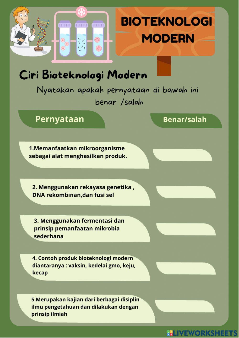 LKPD BIOTEKNOLOGI KELAS 9