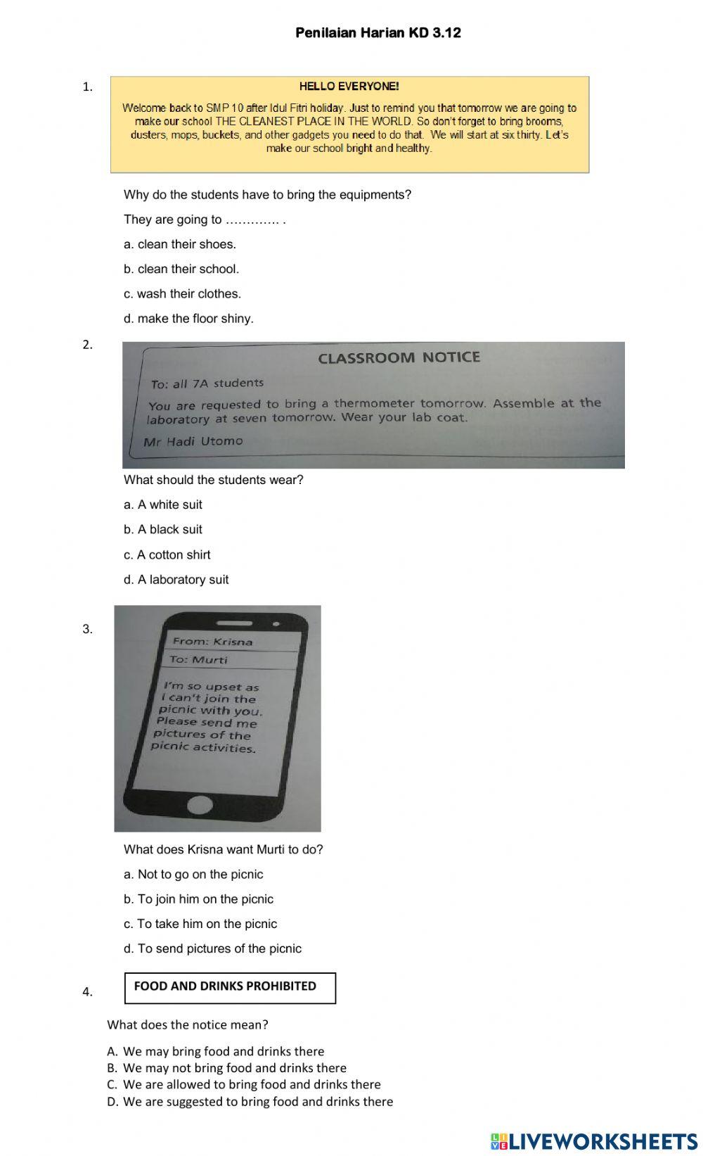 Ph kd3.12 NOTICE grade 8