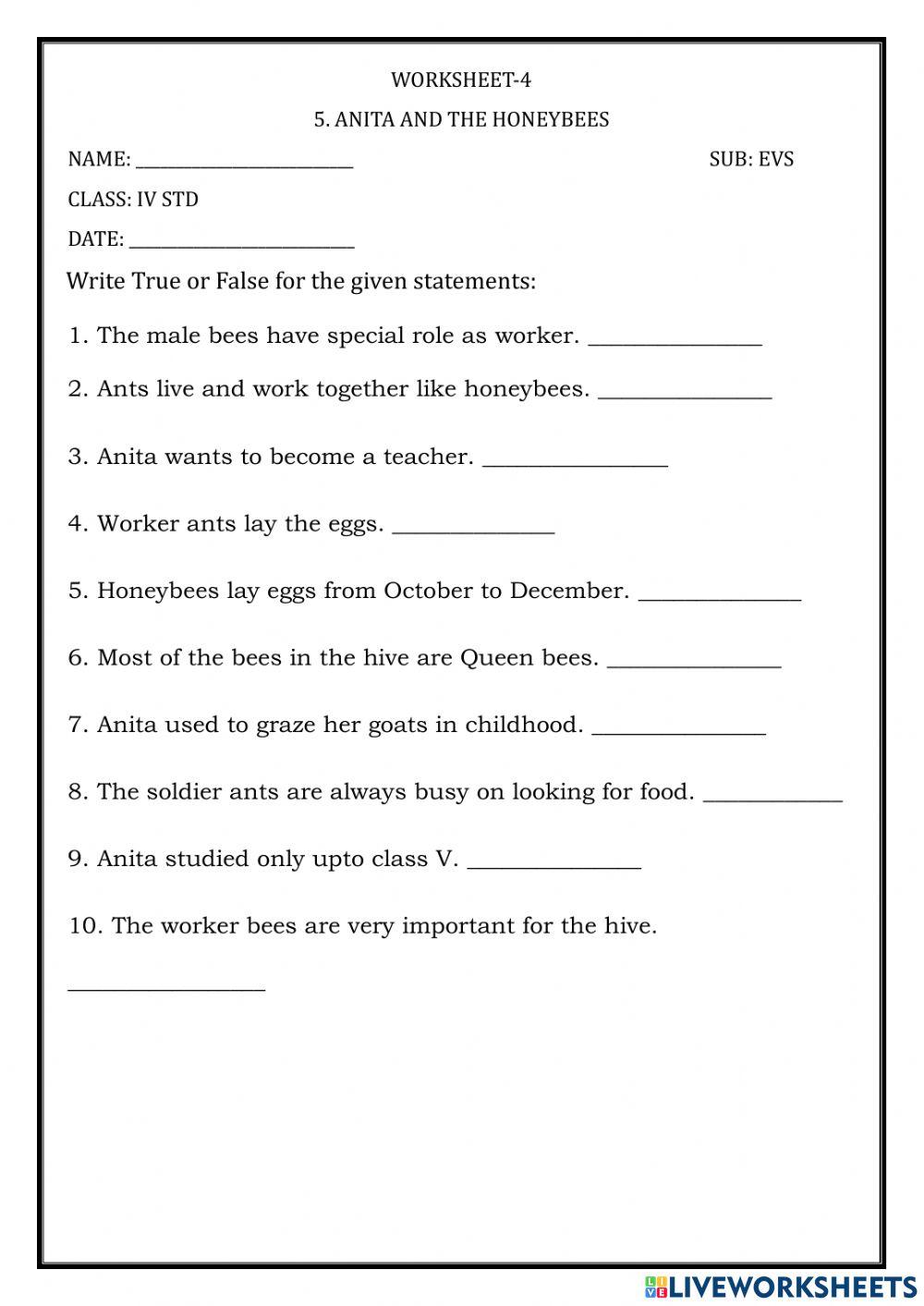 Anita and the Honeybees