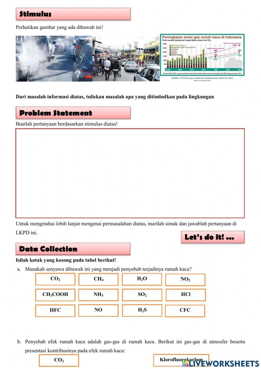E-LKPD Pemanasan Global