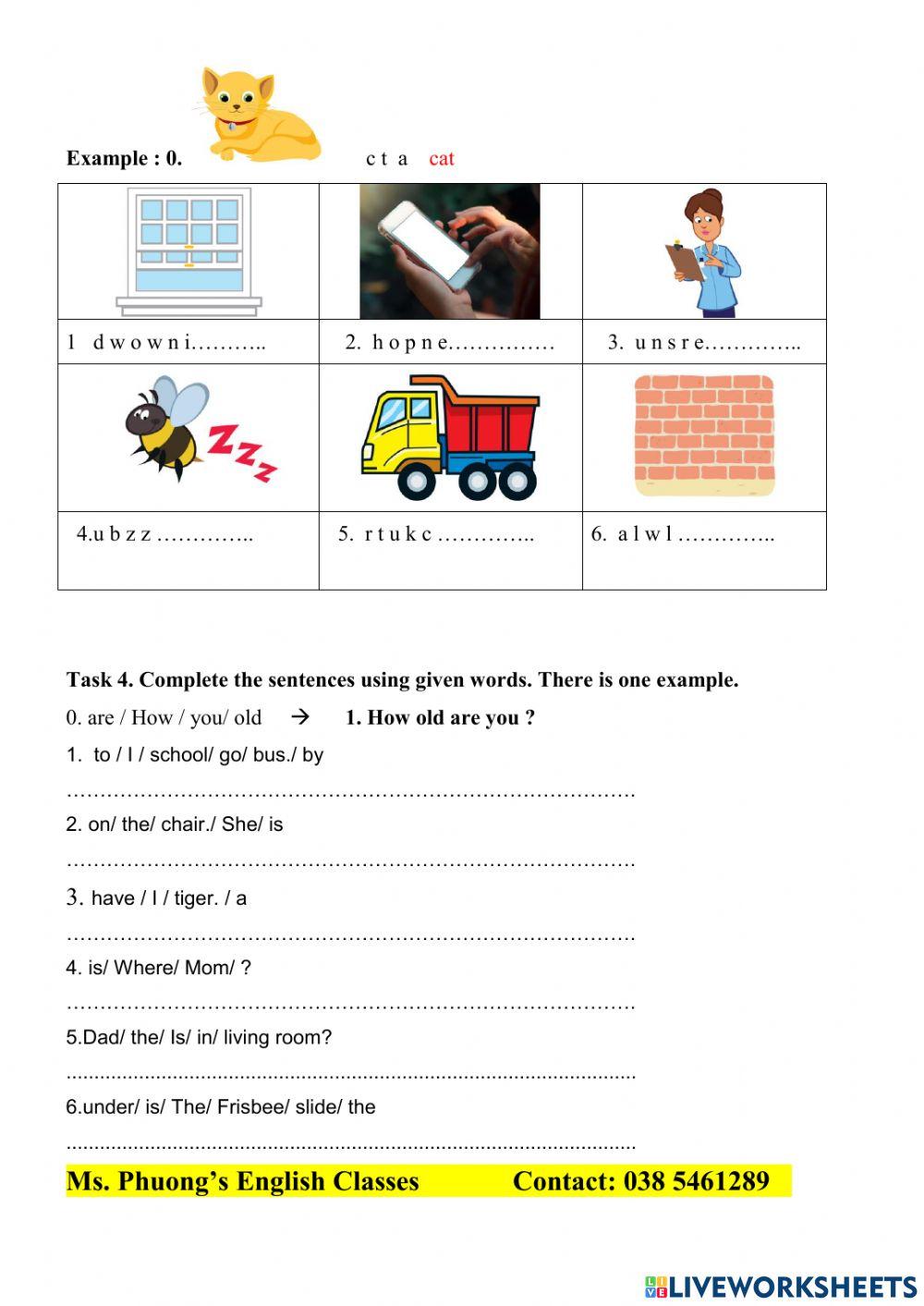 Ff2 - test 3 - reading - writing