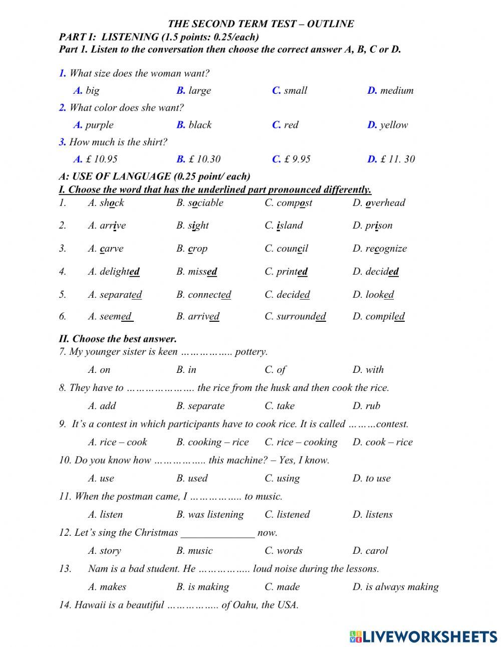 De cuong on tap anh 8