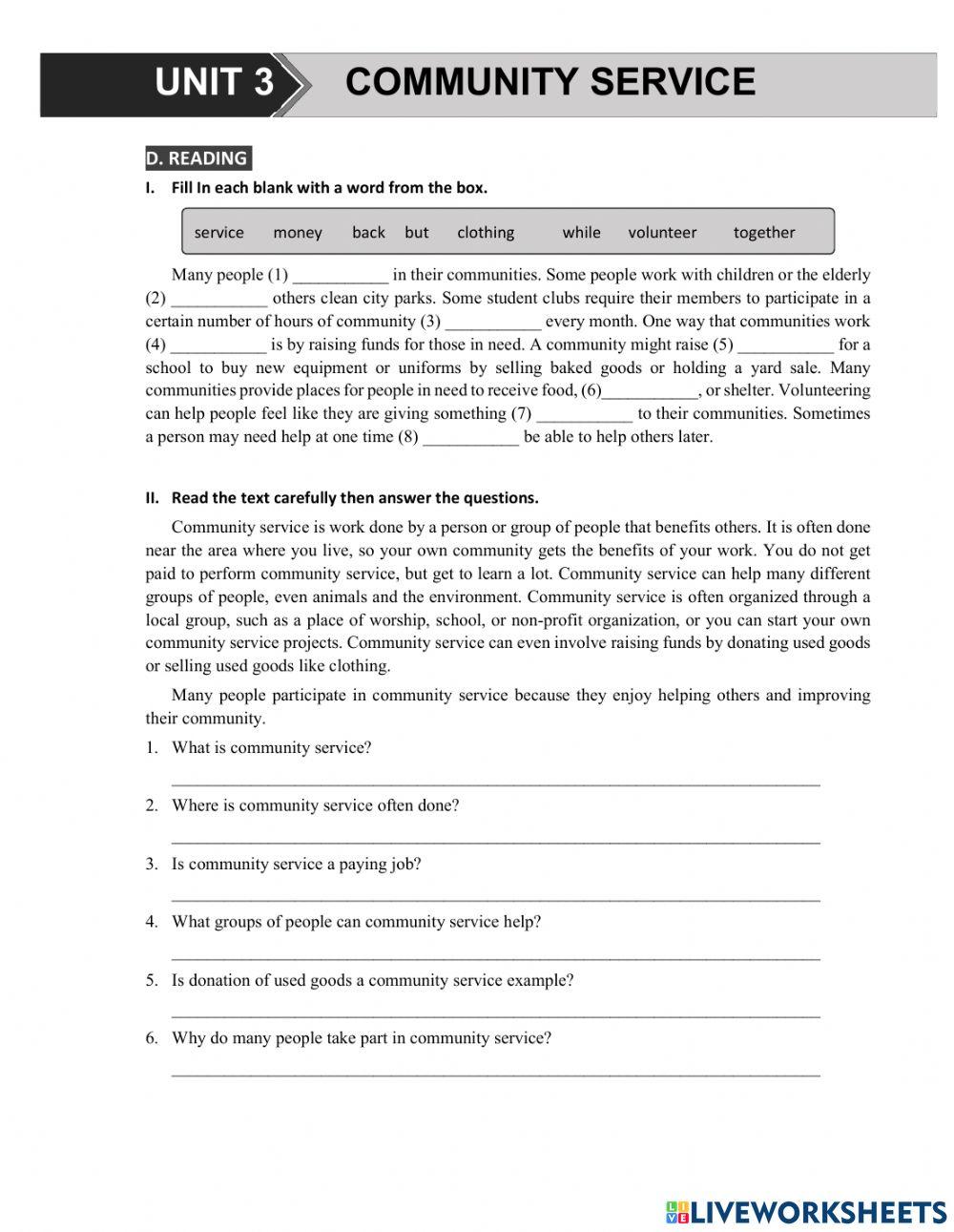 G7 U3 MLH Reading & Writing
