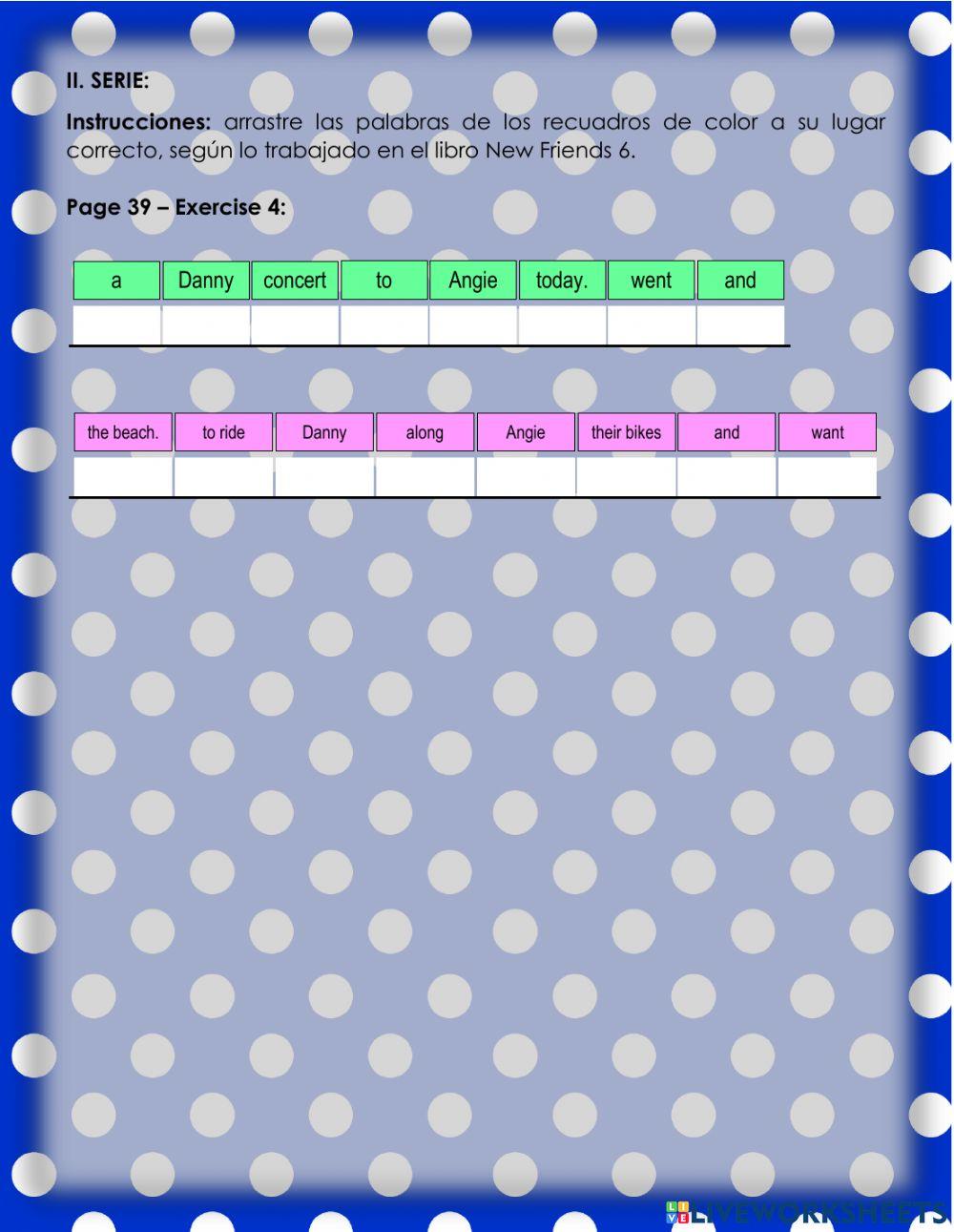 Let's have fun! 1. 6°-Ficha7-2023