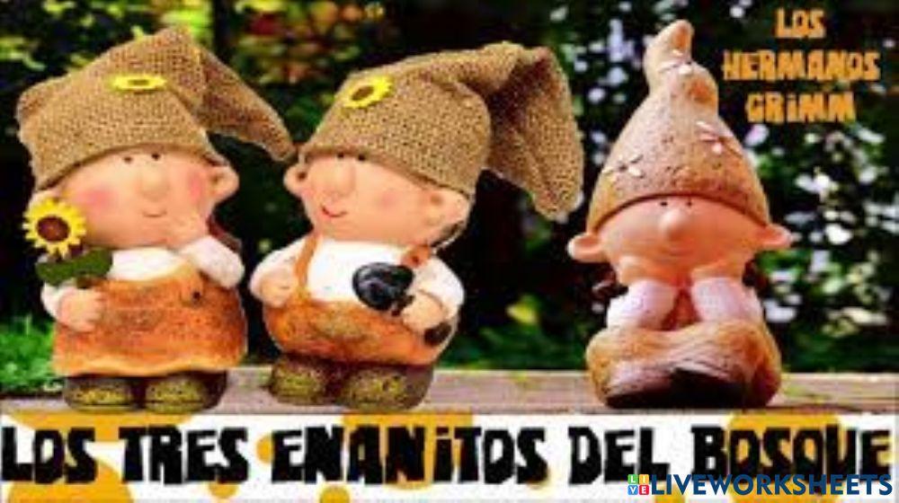 Los tres enanitos del bosque