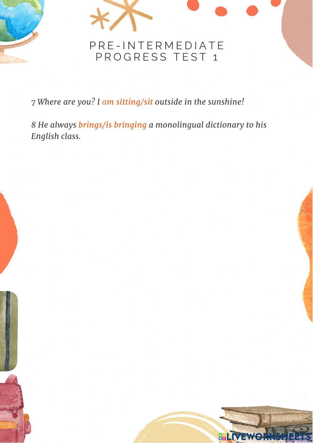 Grammar present simple vs continuous