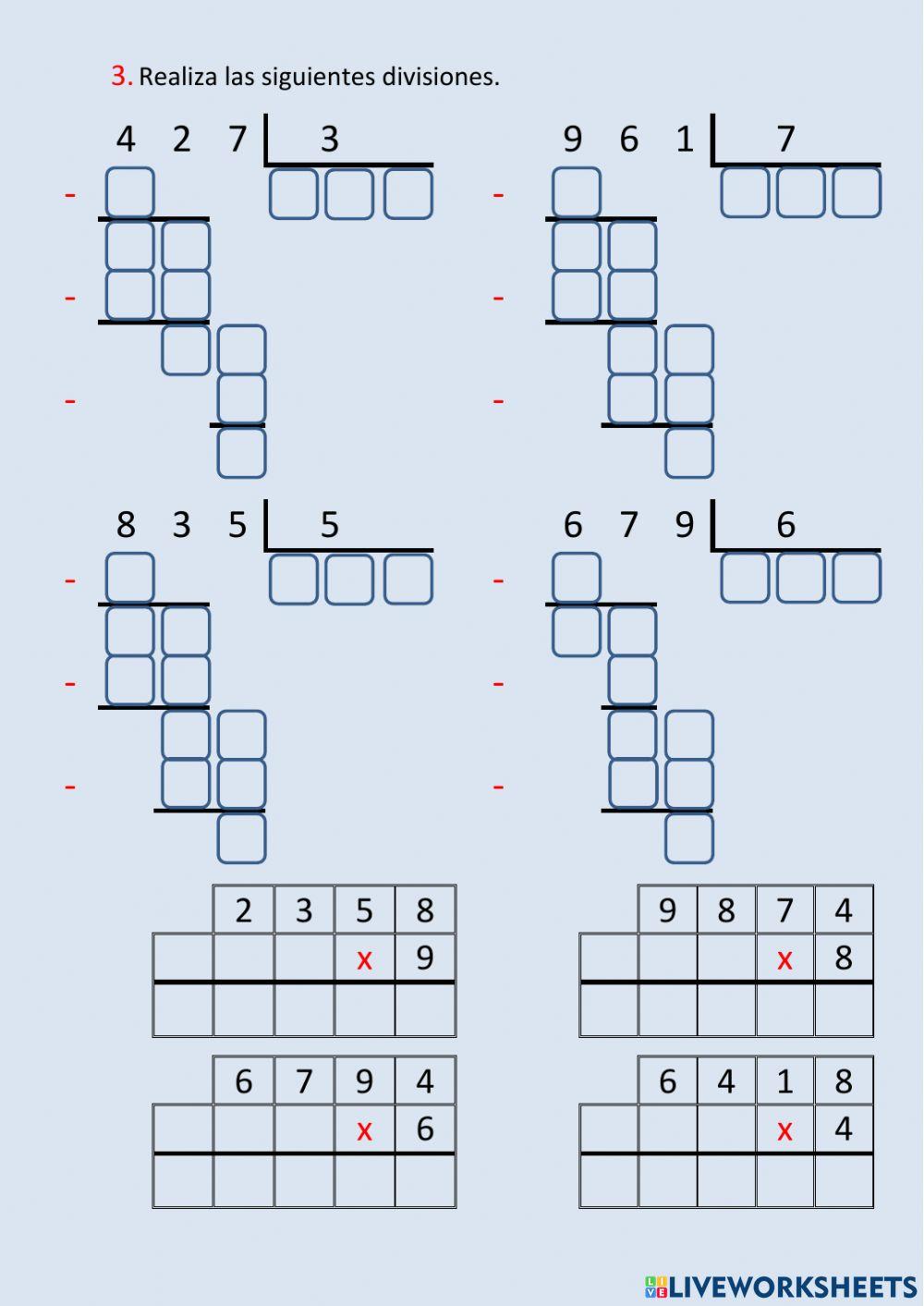 Cálculo y operaciones