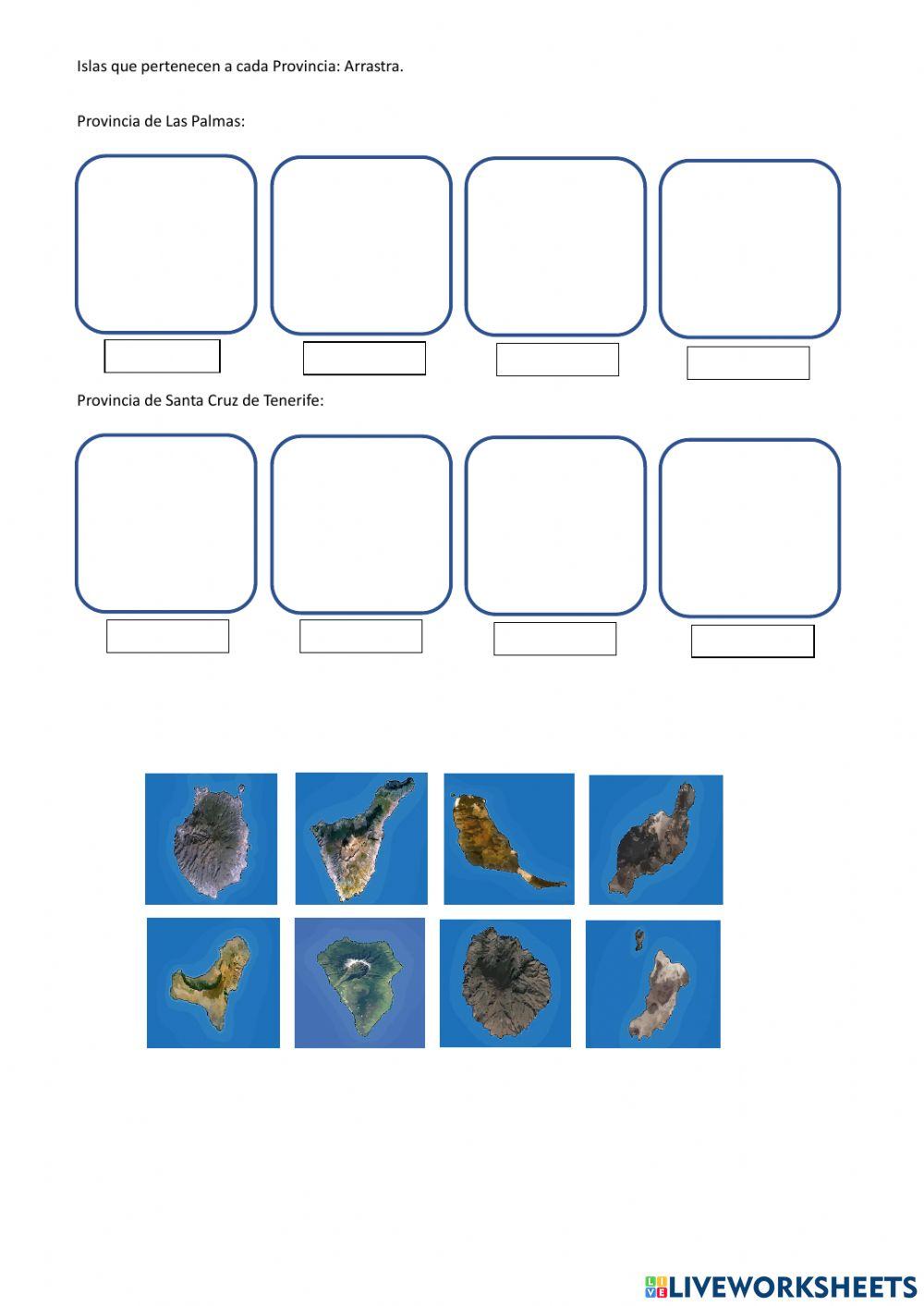 Islas Canarias, Provincias