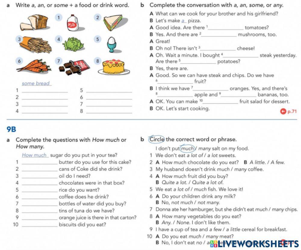 Countable and uncountable nouns