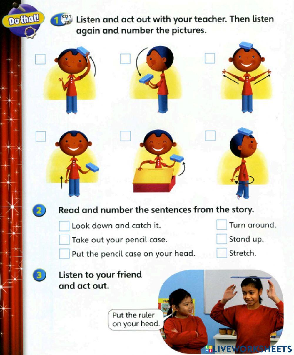 Super Minds 1 Actions