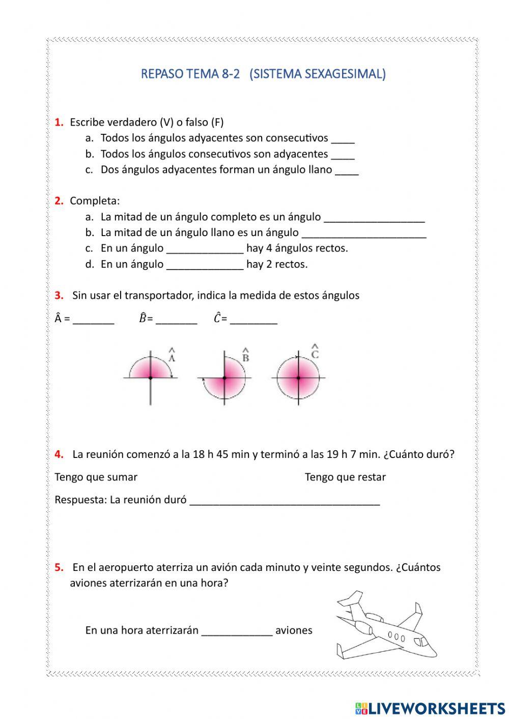 Sistema sexagesimal 2