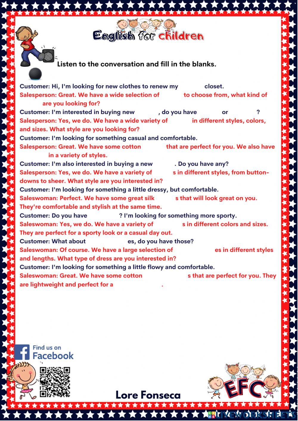 Clothe efc lore fonseca