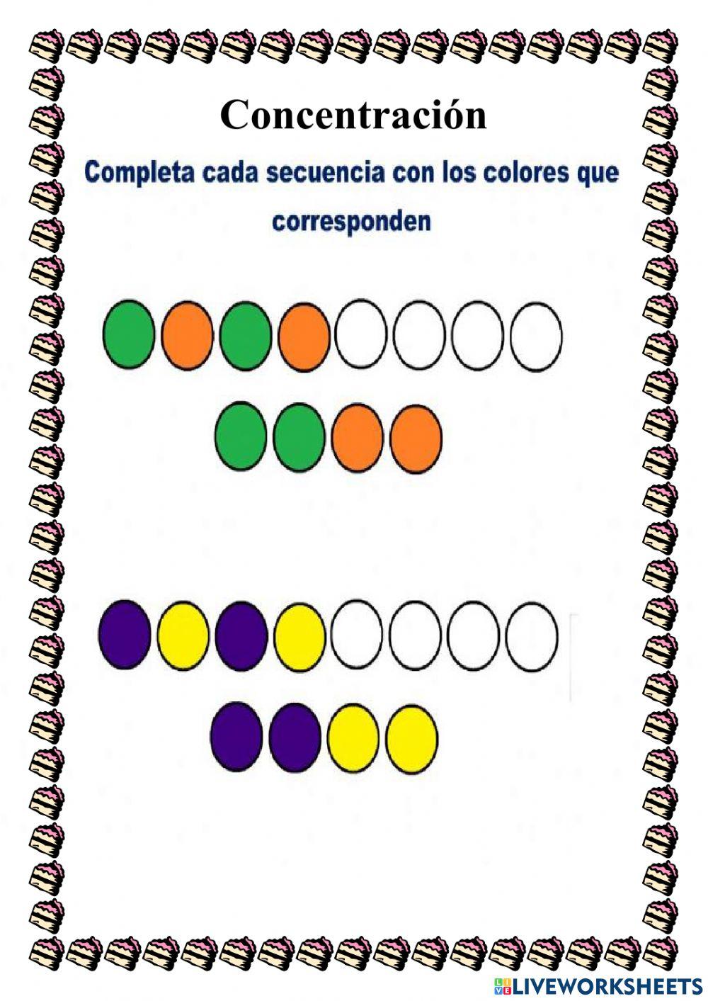 Concentración- Secuencia