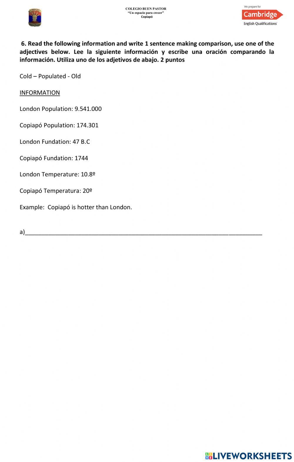 Evaluation Unit 0 Row B 2023