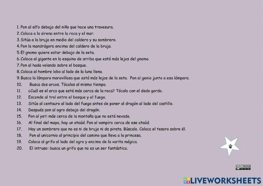 Seguimiento de instrucciones