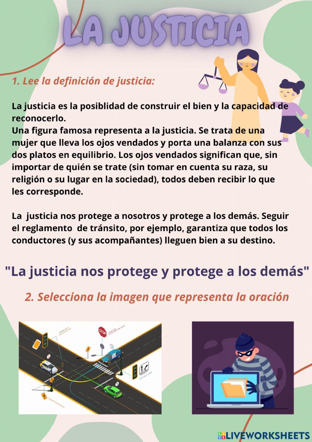 Guía Familiar: La Justicia 1
