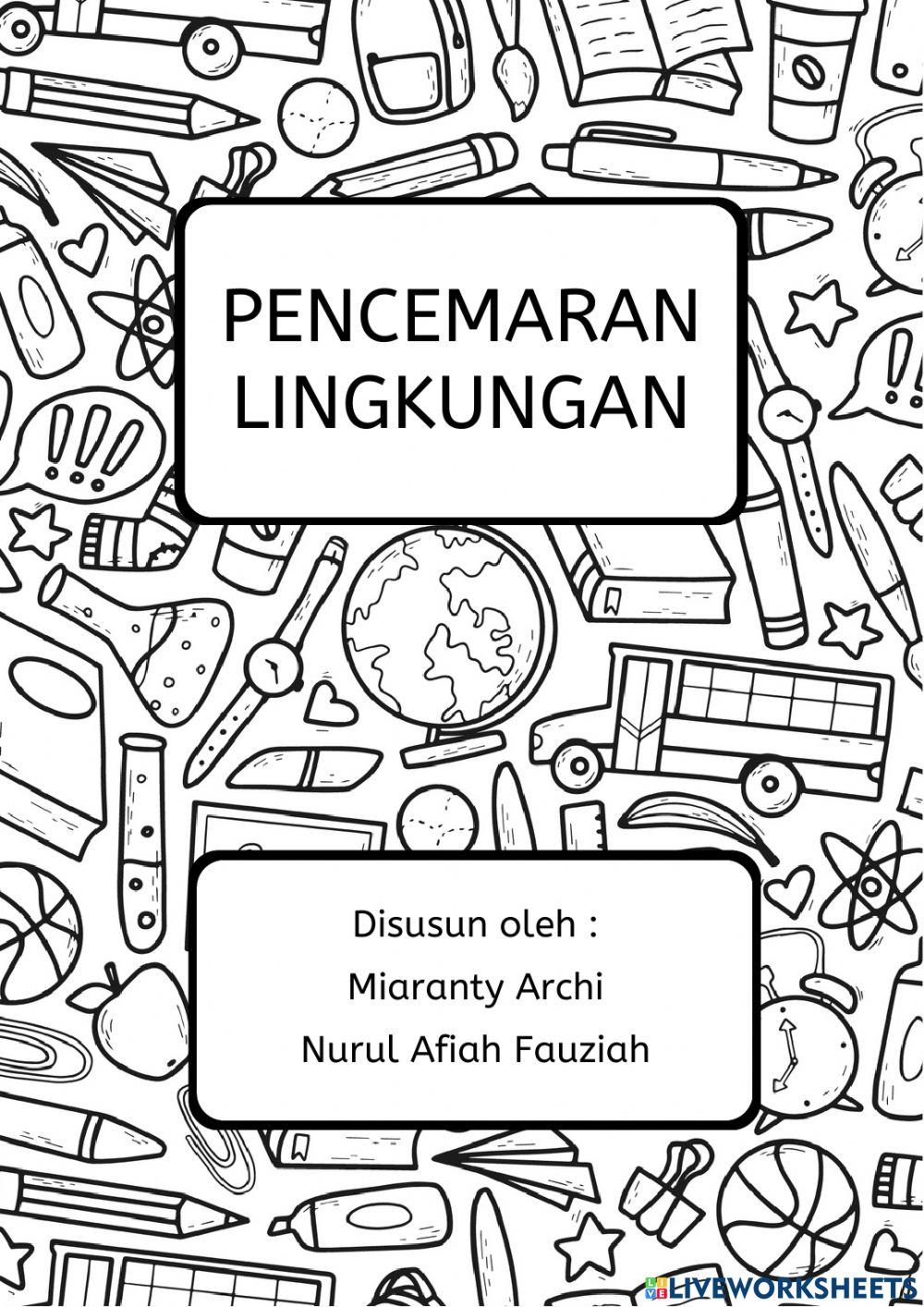 LKPD Pencemaran Lingkungan