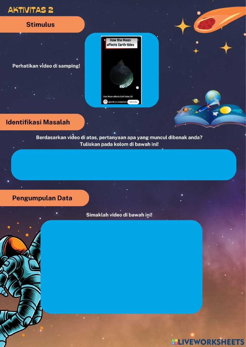 Bulan sebagai Satelit Bumi