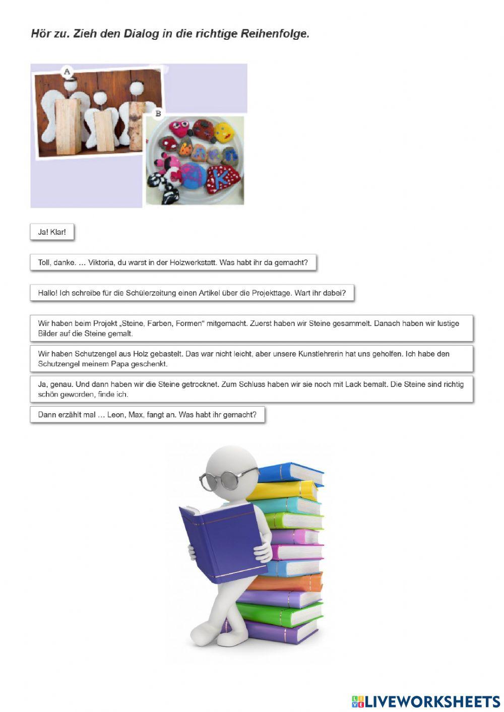6974240 | Deutschprofis A2 Lektion1 Übungen | Katharina