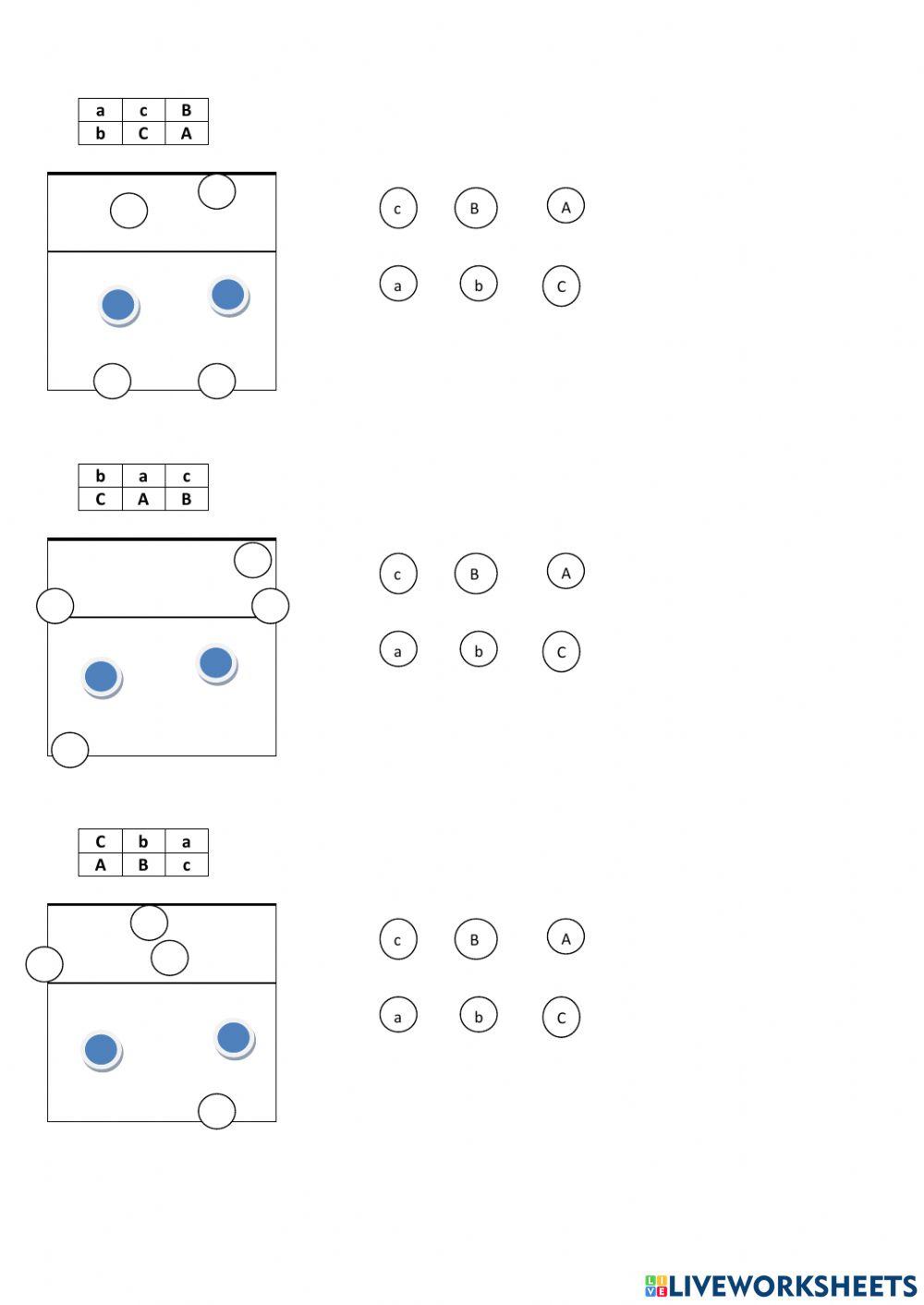 Sistema de recepción de dos jugadores-as