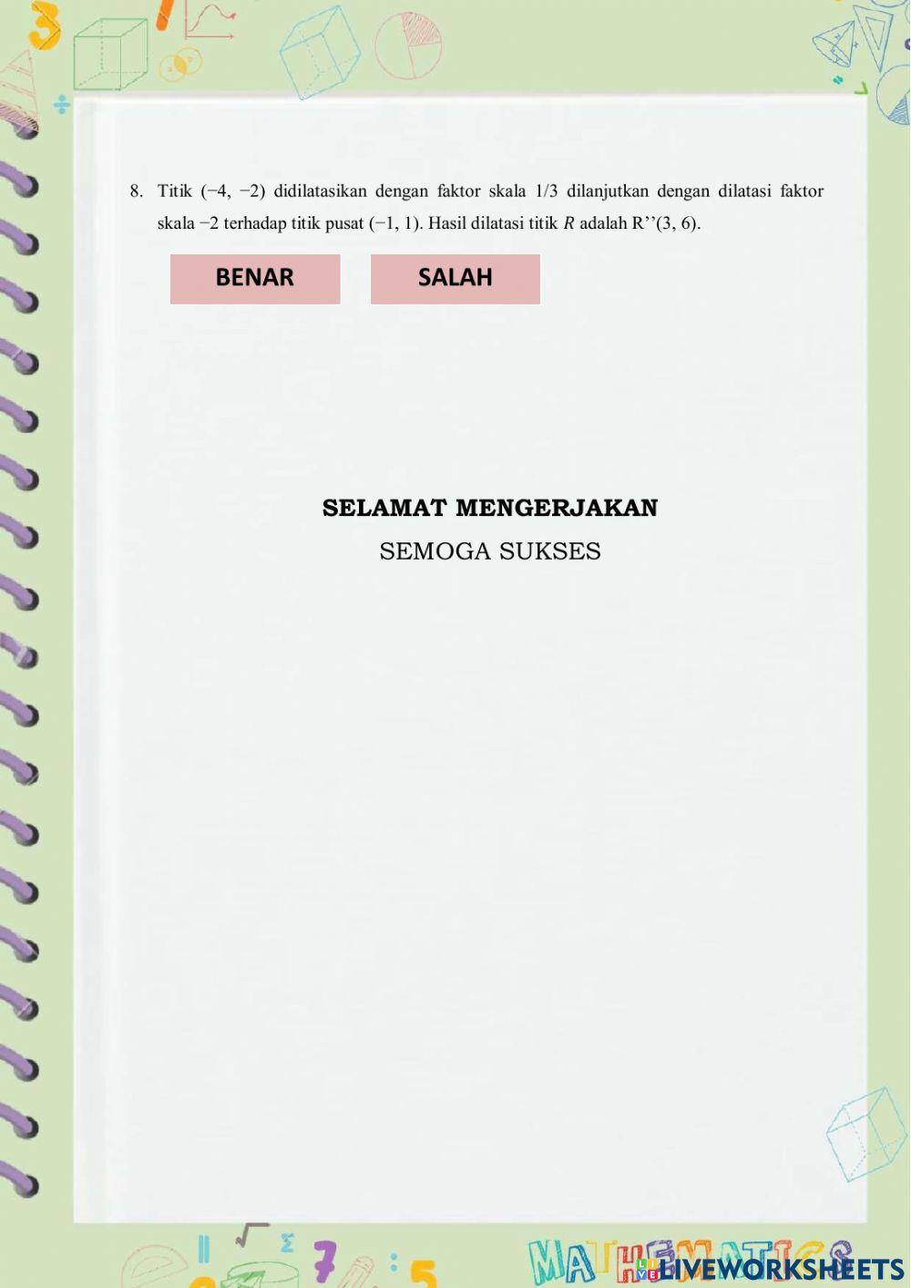 Transformasi Geometri