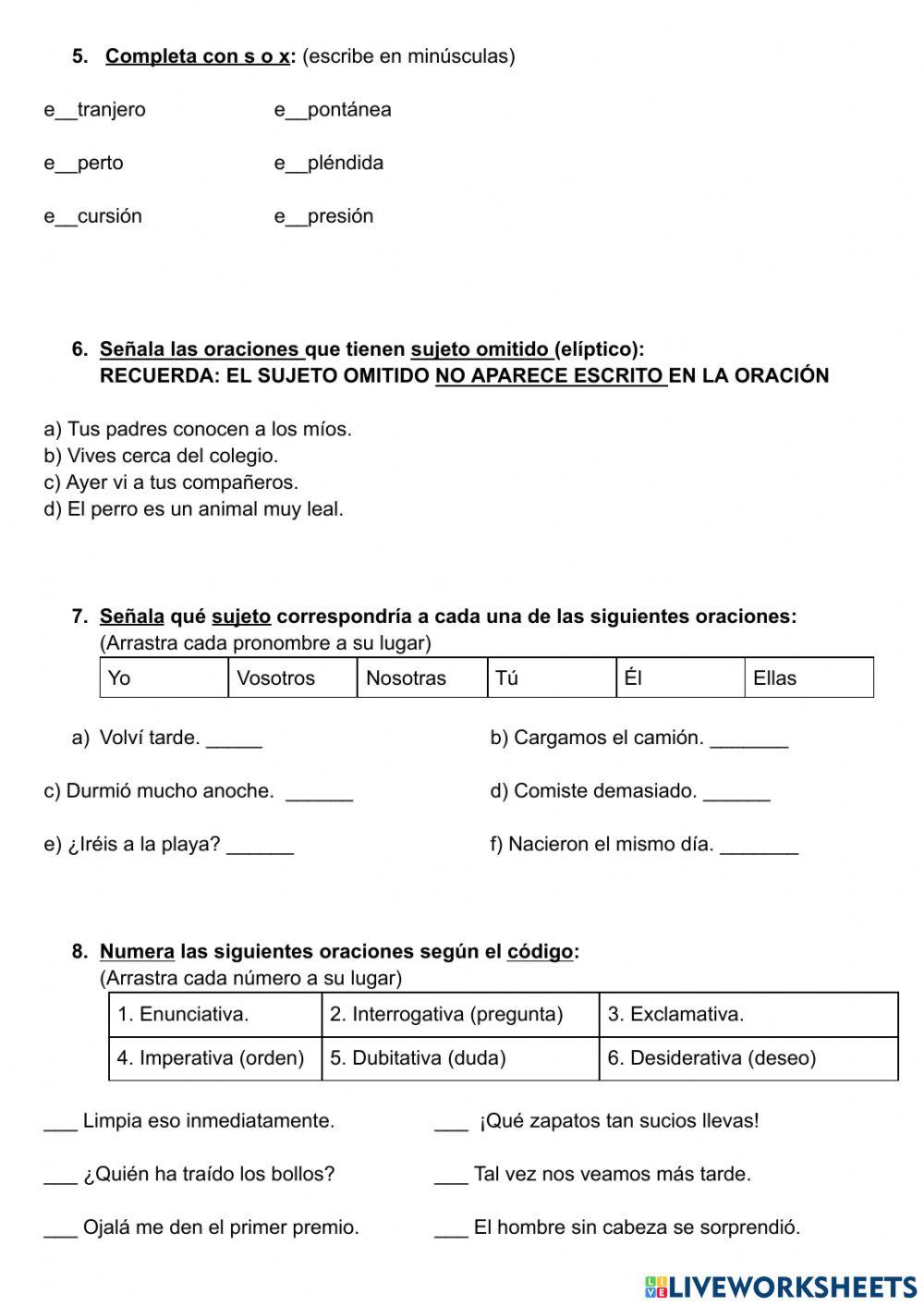 RE Control Castellano Tema 8