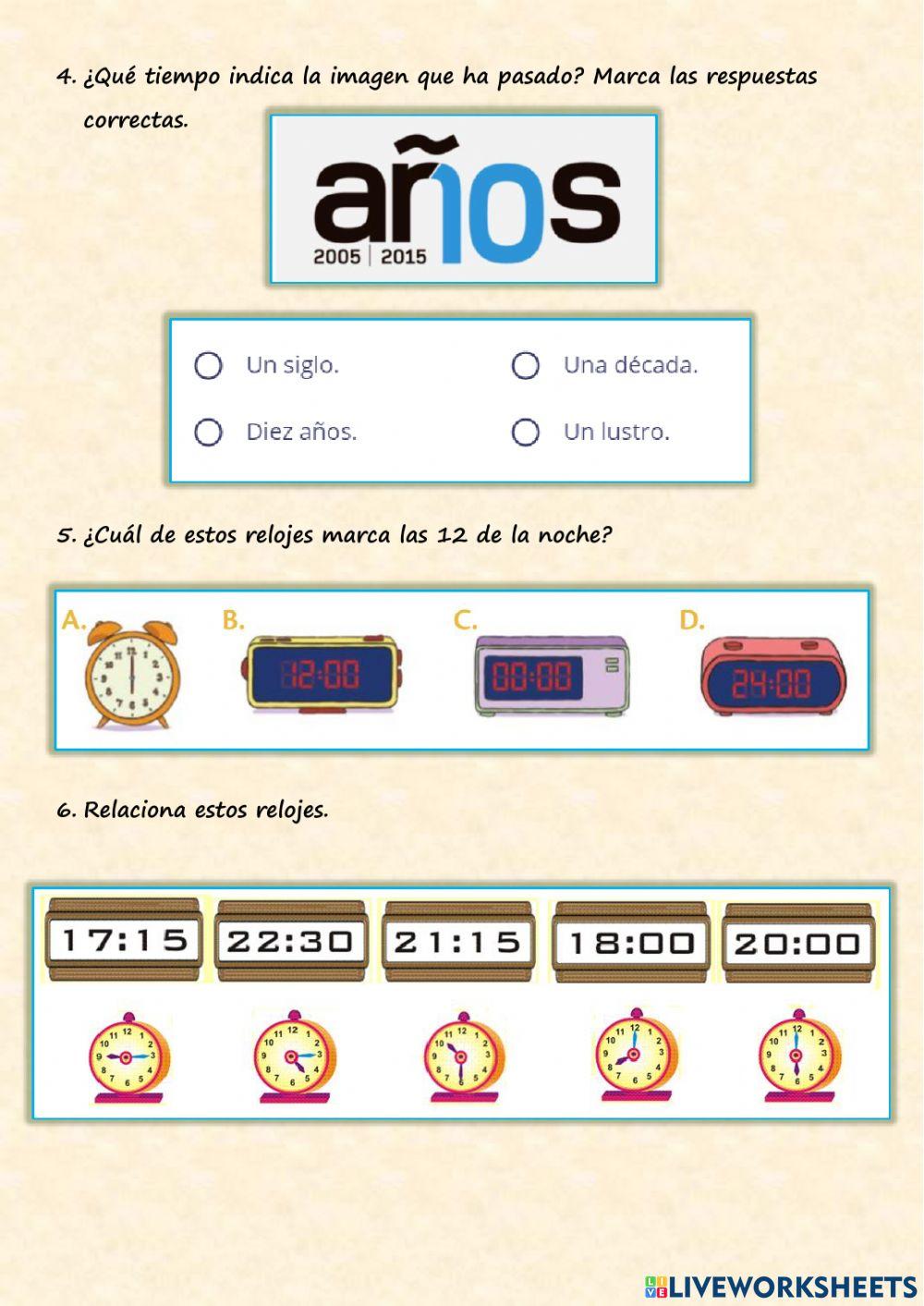 Tema 8. Unidades de tiempo