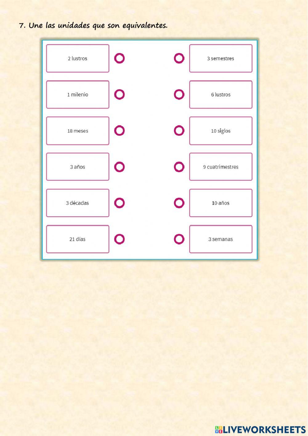 Tema 8. Unidades de tiempo