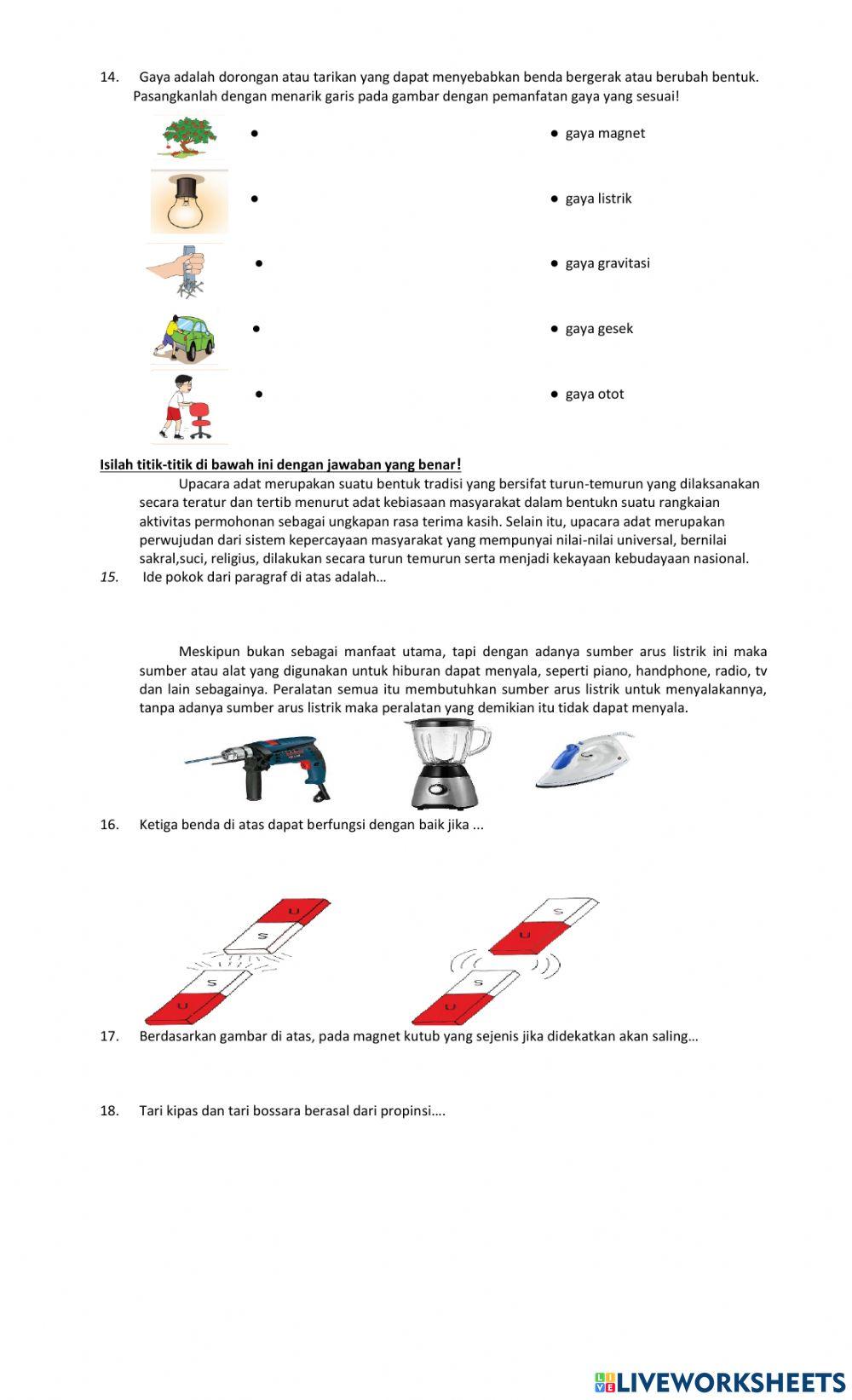 Uas Tema 7 Kelas 4 2023