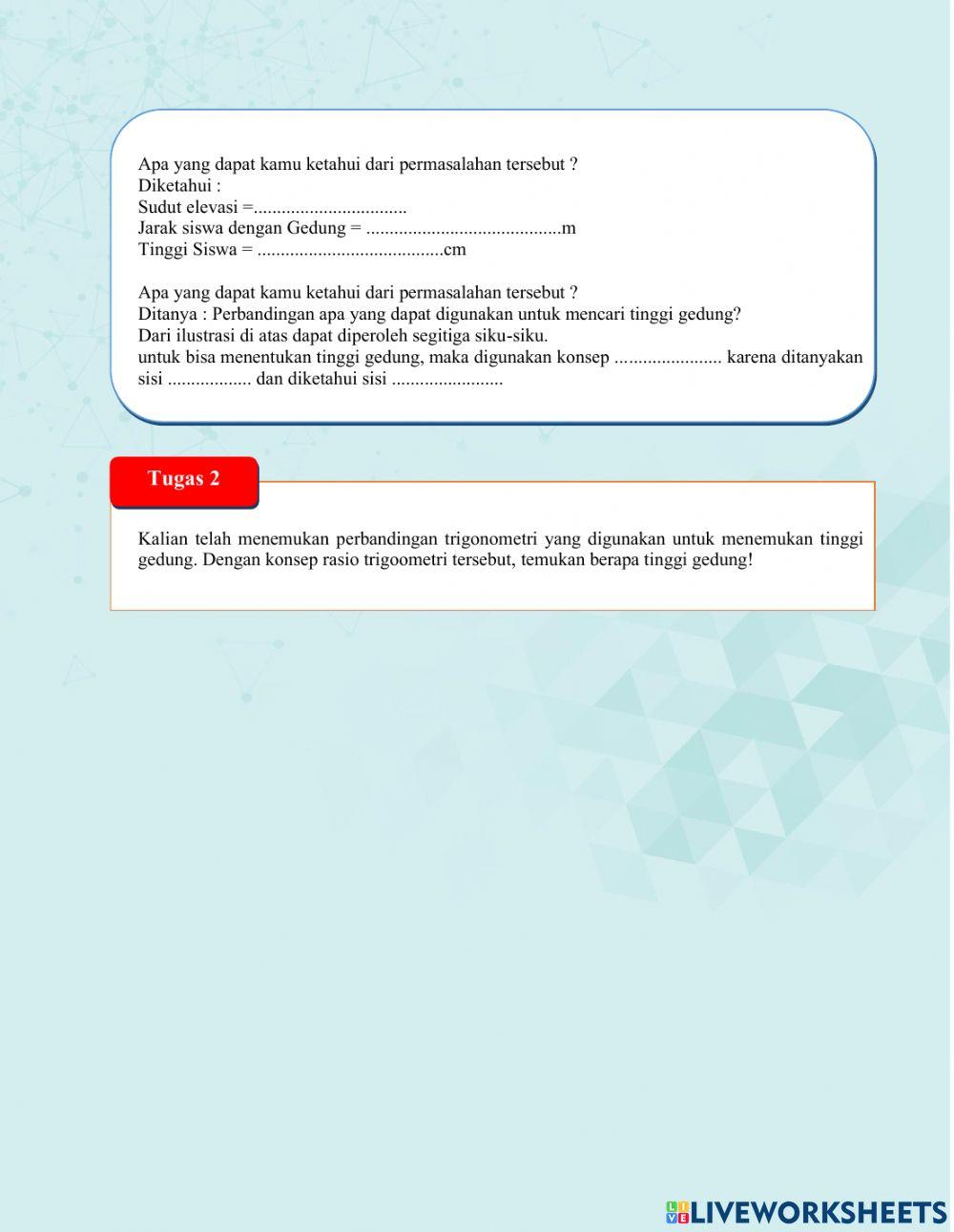 Rasio trigonometri tangen