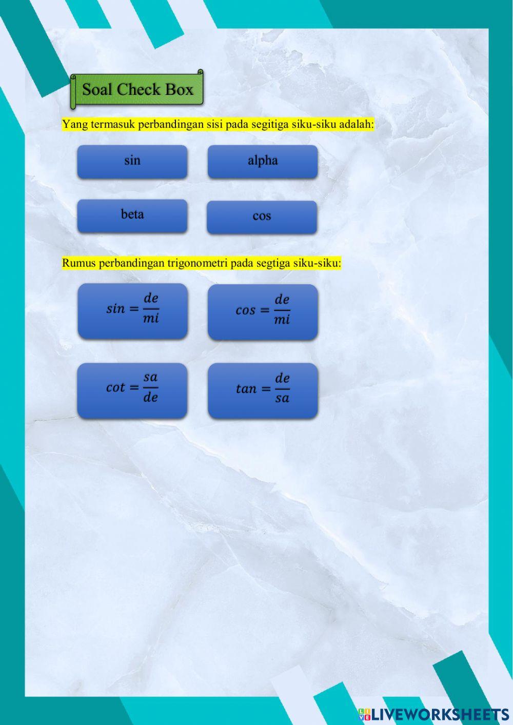 Trigonometri Matematika